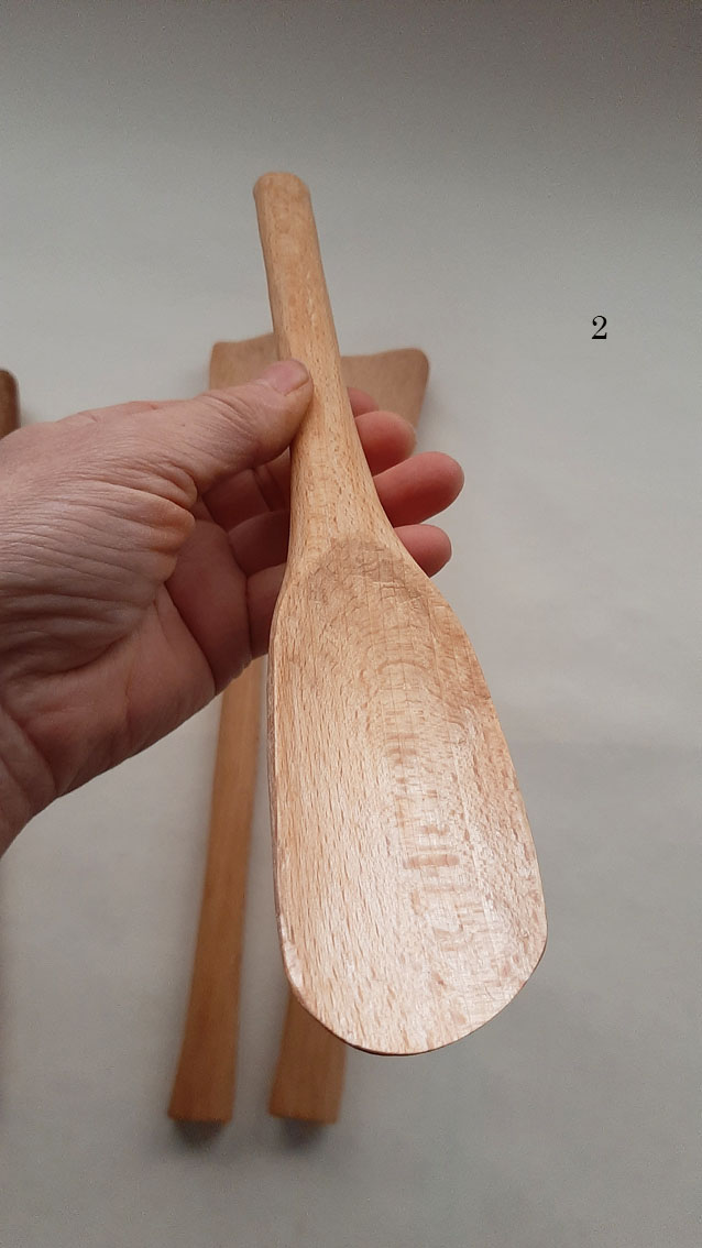 Cuchara espátula madera silla - Imagen 6