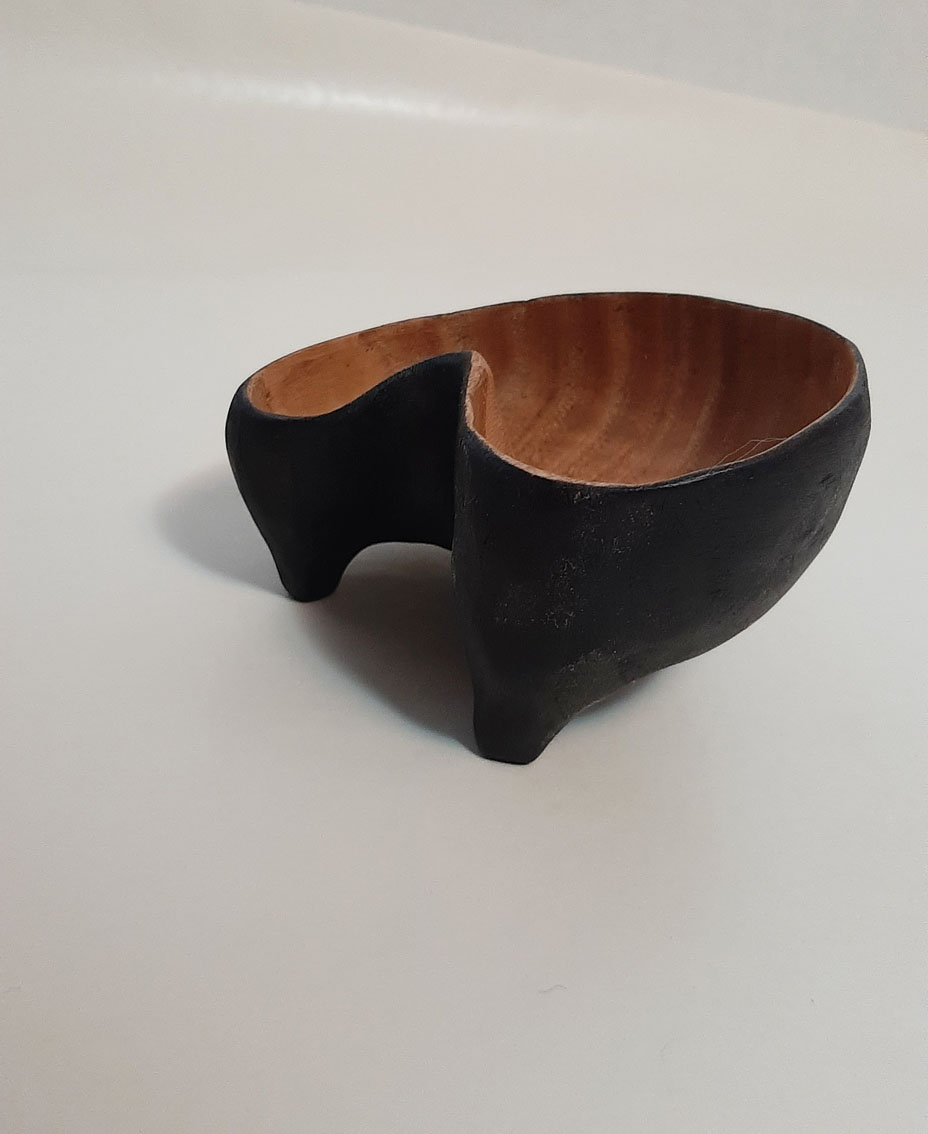 Cuenco madera cerezo chueco - Imagen 9