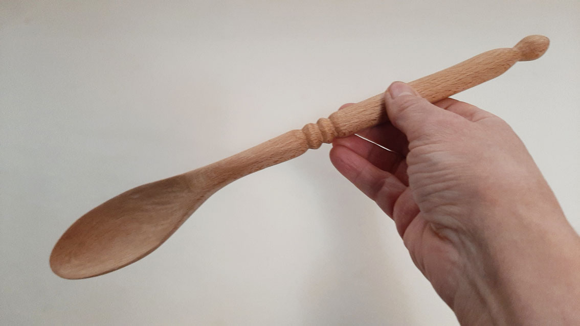 Cuchara cocina sencilla haya - Imagen 4