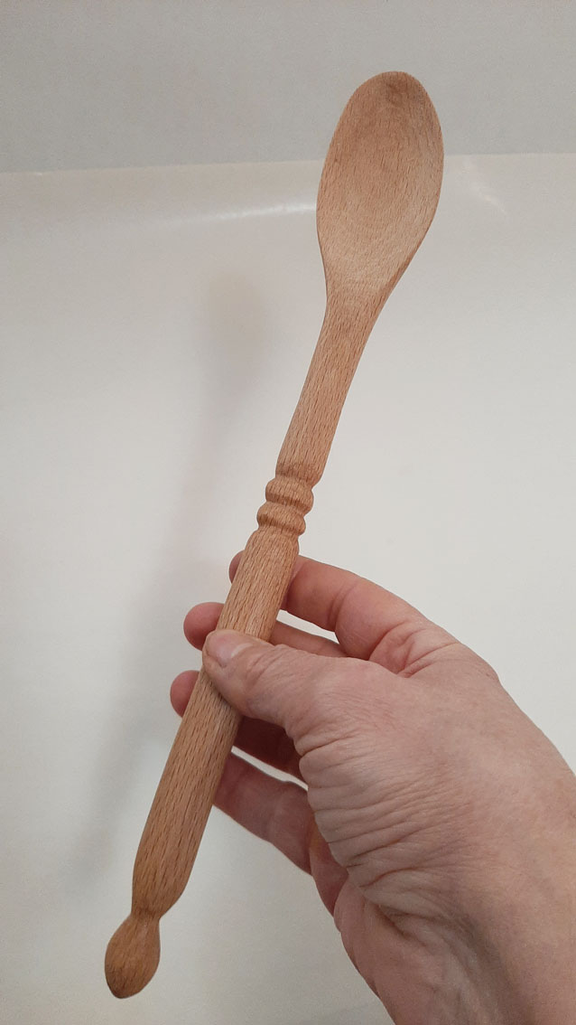 Cuchara cocina sencilla haya - Imagen 5