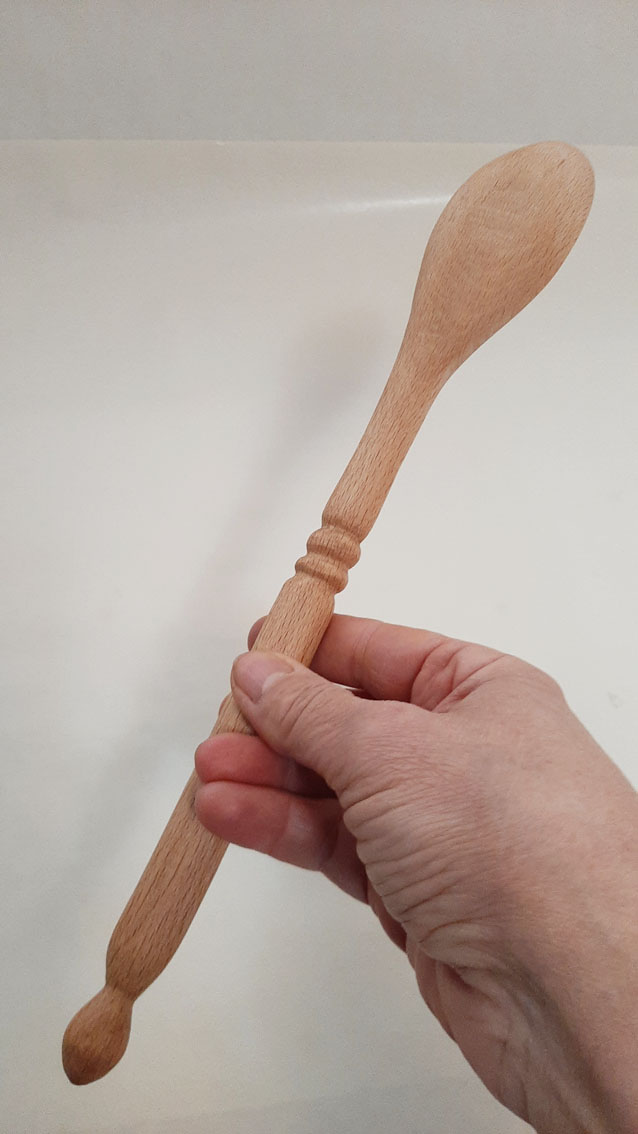 Cuchara cocina sencilla haya