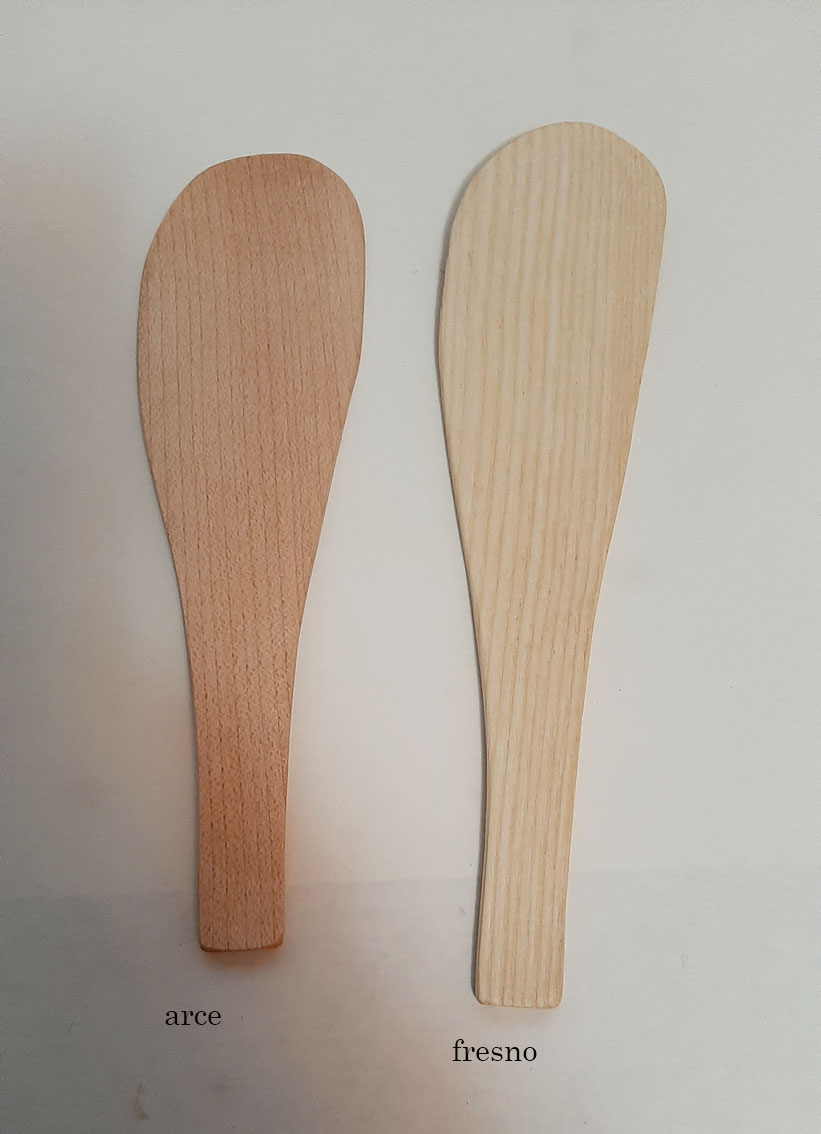 Espátula pequeña maderas variadas - Imagen 2