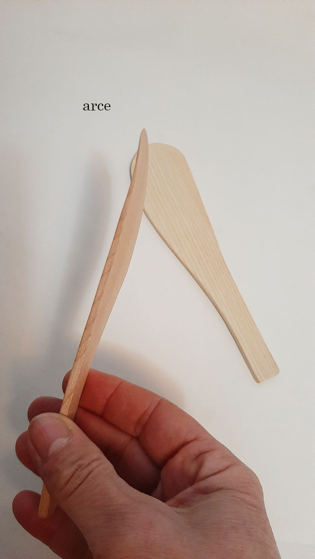 Espátula pequeña maderas variadas - Imagen 4