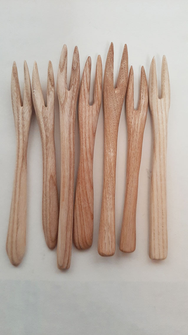 Pincho madera pequeño delicias - Imagen 2