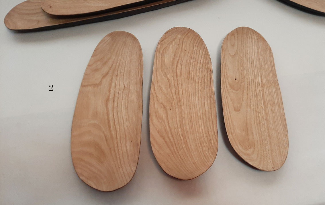 Plato madera castaño largo. Bicolor - Imagen 9